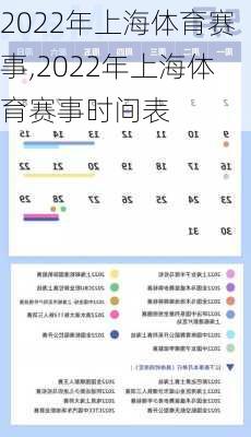 2022年上海体育赛事,2022年上海体育赛事时间表