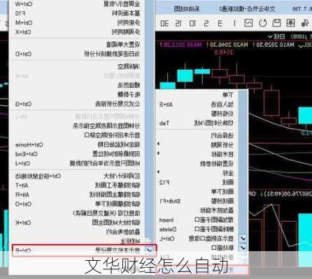 文华财经怎么自动
