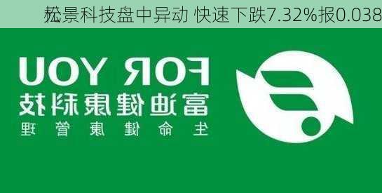 松景科技盘中异动 快速下跌7.32%报0.038
元