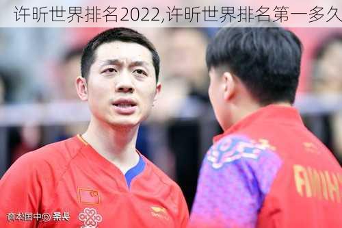 许昕世界排名2022,许昕世界排名第一多久