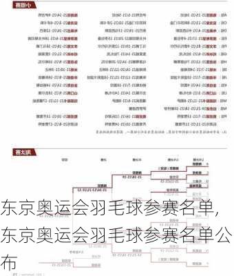 东京奥运会羽毛球参赛名单,东京奥运会羽毛球参赛名单公布