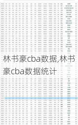 林书豪cba数据,林书豪cba数据统计