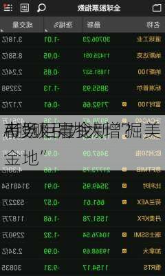 A股吸引力大增？ 美
市场巨震令
者竞相寻找新“掘金地”