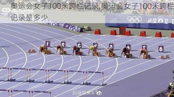 奥运会女子100米跨栏记录,奥运会女子100米跨栏记录是多少