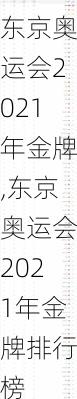 东京奥运会2021年金牌,东京奥运会2021年金牌排行榜