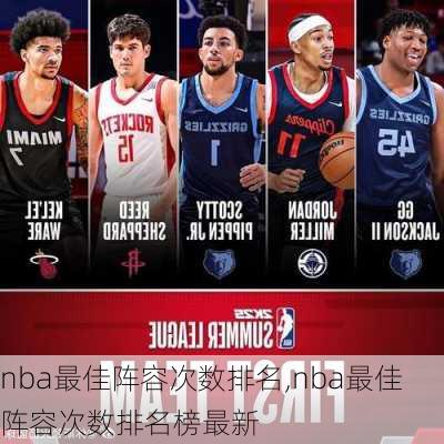 nba最佳阵容次数排名,nba最佳阵容次数排名榜最新