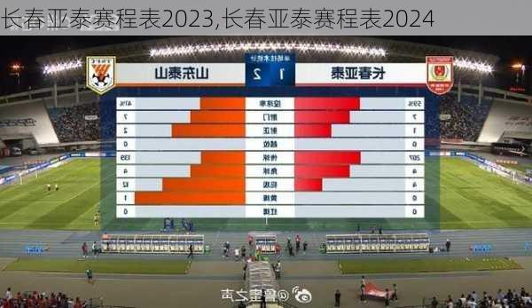 长春亚泰赛程表2023,长春亚泰赛程表2024