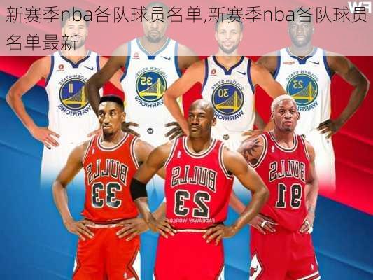 新赛季nba各队球员名单,新赛季nba各队球员名单最新