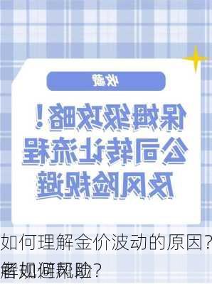 如何理解金价波动的原因？这种理解如何帮助
者规避风险？