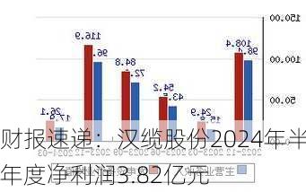 财报速递：汉缆股份2024年半年度净利润3.82亿元