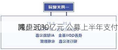 减少近30亿元 公募上半年支付
同
降超30%