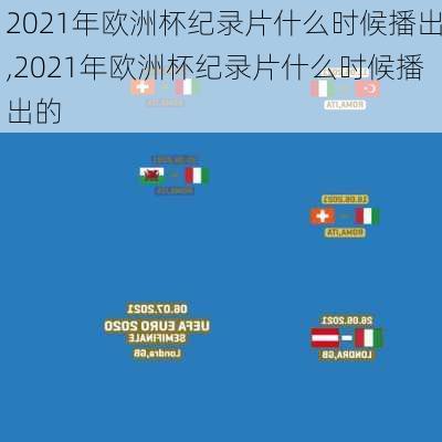 2021年欧洲杯纪录片什么时候播出,2021年欧洲杯纪录片什么时候播出的