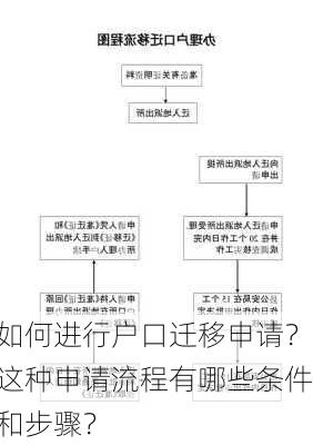 如何进行户口迁移申请？这种申请流程有哪些条件和步骤？