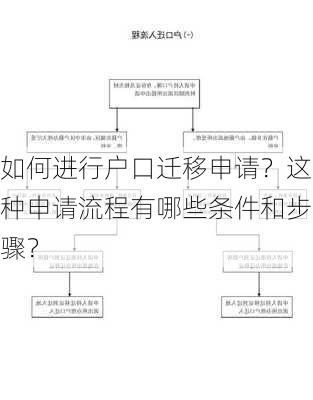 如何进行户口迁移申请？这种申请流程有哪些条件和步骤？