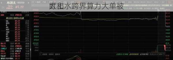 太和水跨界算力大单被
盯上