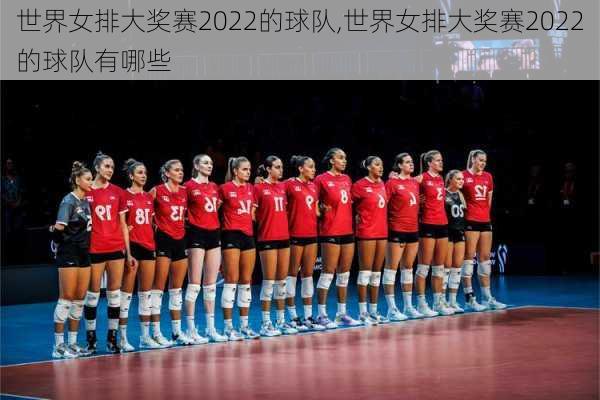 世界女排大奖赛2022的球队,世界女排大奖赛2022的球队有哪些