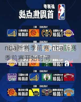 nba新赛季前赛,nba新赛季前赛开始时间