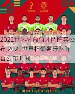 2022世界杯葡萄牙队阵容公布,2022世界杯葡萄牙队阵容公布时间