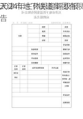 天津市地下铁道集团有限
2024年主体跟踪评级报告