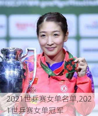 2021世乒赛女单名单,2021世乒赛女单冠军