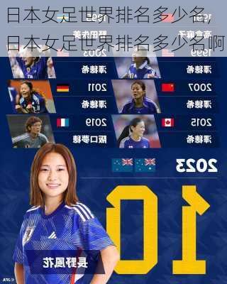 日本女足世界排名多少名,日本女足世界排名多少名啊