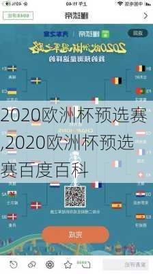 2020欧洲杯预选赛,2020欧洲杯预选赛百度百科