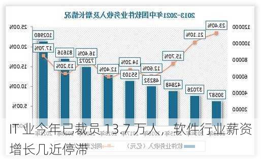 IT 业今年已裁员 13.7 万人，软件行业薪资增长几近停滞