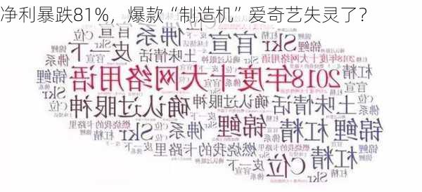 净利暴跌81%，爆款“制造机”爱奇艺失灵了？