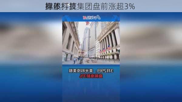 
媒体科技集团盘前涨超3% 
称不打算
持股