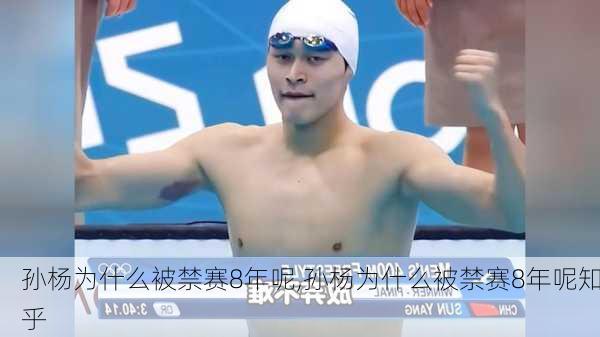 孙杨为什么被禁赛8年呢,孙杨为什么被禁赛8年呢知乎