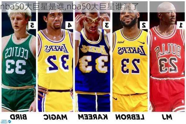 nba50大巨星是谁,nba50大巨星谁漏了