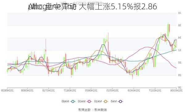 Allogene The
uti
, Inc.盘中异动 大幅上涨5.15%报2.86
