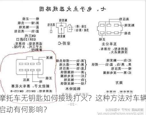 摩托车无钥匙如何接线打火？这种方法对车辆启动有何影响？