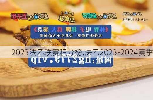 2023法乙联赛积分榜,法乙2023-2024赛季