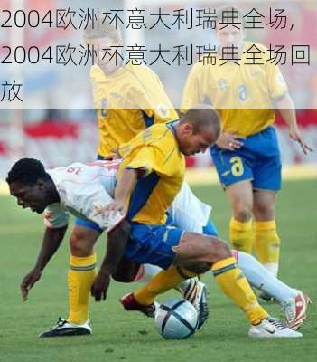 2004欧洲杯意大利瑞典全场,2004欧洲杯意大利瑞典全场回放