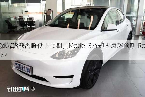 特斯拉Q3交付略低于预期，Model 3/Y却火爆超预期!Ro
otaxi活动能否再掀狂潮?