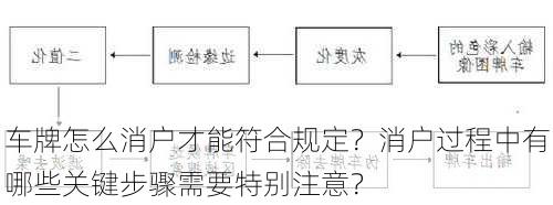 车牌怎么消户才能符合规定？消户过程中有哪些关键步骤需要特别注意？