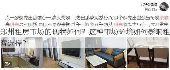 郑州租房市场的现状如何？这种市场环境如何影响租客选择？