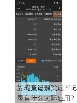 如何查看期货
的成交记录？这些记录有什么实际应用？
