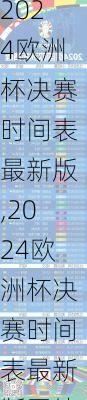 2024欧洲杯决赛时间表最新版,2024欧洲杯决赛时间表最新版图片