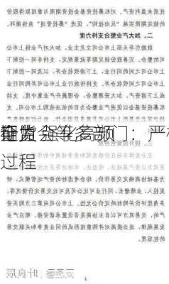 证监会等多部门：严格
期货
行为 强化高频
全过程
