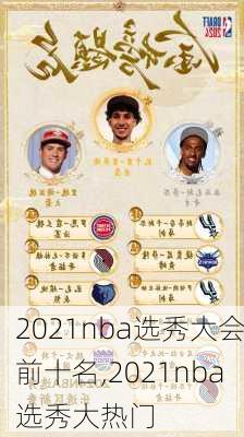 2021nba选秀大会前十名,2021nba选秀大热门