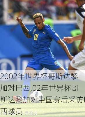 2002年世界杯哥斯达黎加对巴西,02年世界杯哥斯达黎加对中国赛后采访巴西球员