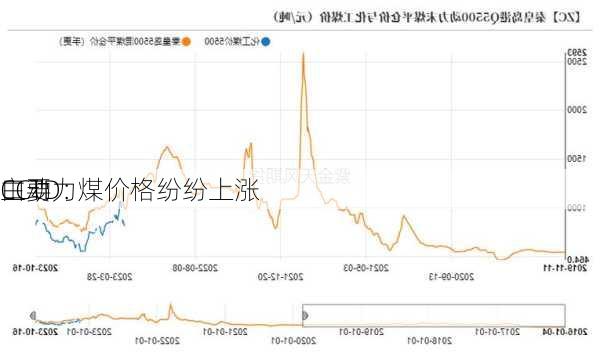 CCTD：
主要
口动力煤价格纷纷上涨