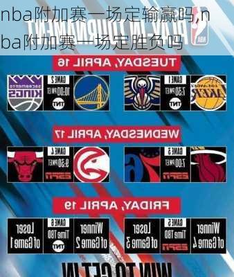 nba附加赛一场定输赢吗,nba附加赛一场定胜负吗