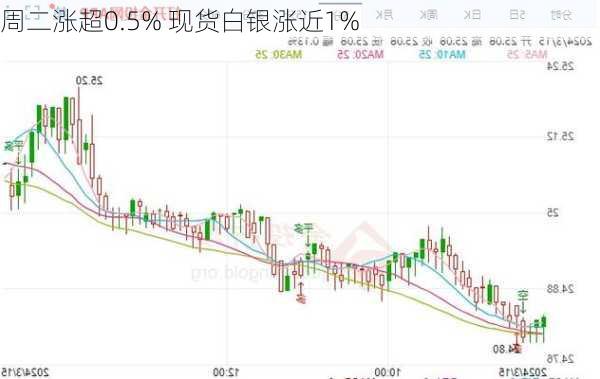 
周二涨超0.5% 现货白银涨近1%