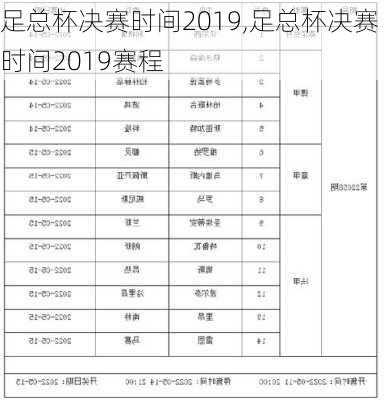 足总杯决赛时间2019,足总杯决赛时间2019赛程