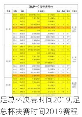 足总杯决赛时间2019,足总杯决赛时间2019赛程