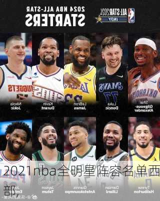 2021nba全明星阵容名单西部,