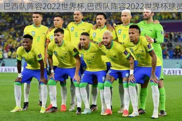 巴西队阵容2022世界杯,巴西队阵容2022世界杯球员